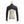 Black stand collar techwear jacket with full zip closure