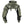 Stand collar techwear vest in camo, grey, white or black