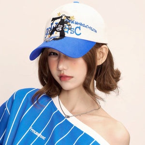 Star Embroidery Baseball Hats Y2K