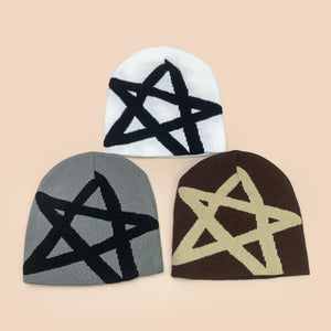 Star Hip Hop Beanie Y2K