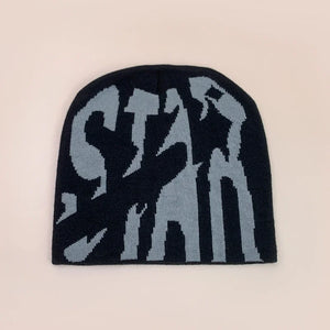 STAR Letter Y2K Beanies