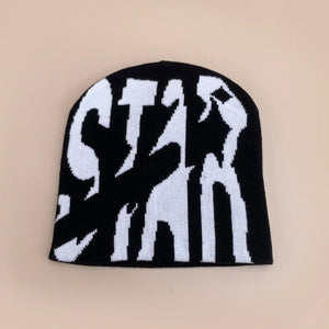 STAR Letter Y2K Beanies
