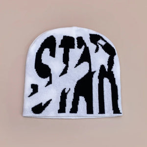 STAR Letter Y2K Beanies