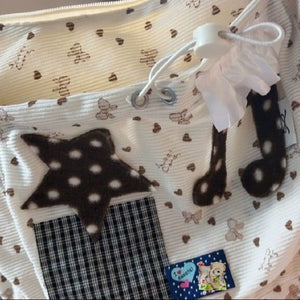 Star Print Cute Y2k Purse