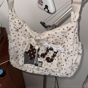 Star Print Cute Y2k Purse
