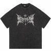 Star Print Y2K Baggy T Shirts