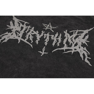 Star Print Y2K Baggy T Shirts