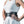 Steampunk Leather Waist Corset Harness - product view on white background