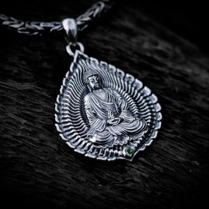 Sterling Silver Buddha Pendant
