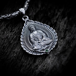 Sterling Silver Buddha Pendant