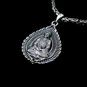 Sterling Silver Buddha Pendant