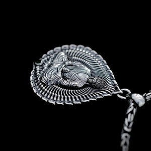 Sterling Silver Buddha Pendant