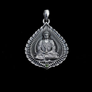 Sterling Silver Buddha Pendant