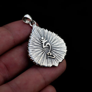 Sterling Silver Buddha Pendant