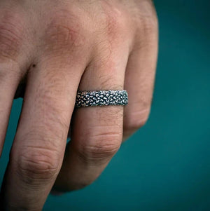 Sterling Silver Engagement Ring