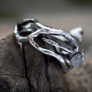 Sterling Silver Moonstone Ring