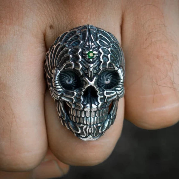 Sterling Silver Skull Rings