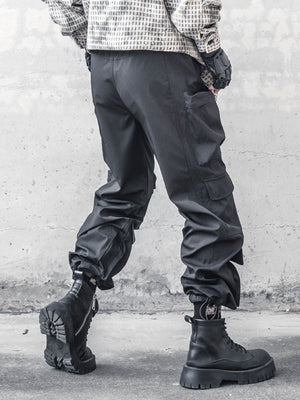 Straight Cyberpunk Pants Dark