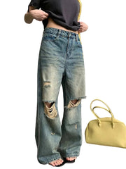Straight Jeans Women's Y2K