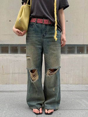 Straight Jeans Women's Y2K