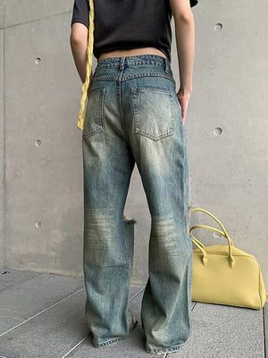 Straight Jeans Women's Y2K