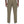 Back view of the Khaki straight leg pants on a model, smooth seat and elastic waistband
