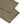 Detail of the open straight hem on the Khaki athletic pants, two legs folded on a white background