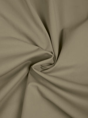 Twisted swatch of the Khaki nylon and spandex fabric, showing the smooth sheen of the athletic pants