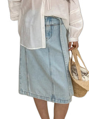 Straight Tube Skirts Y2K