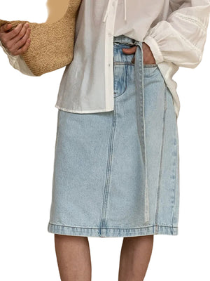 Straight Tube Skirts Y2K
