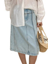 Straight Tube Skirts Y2K