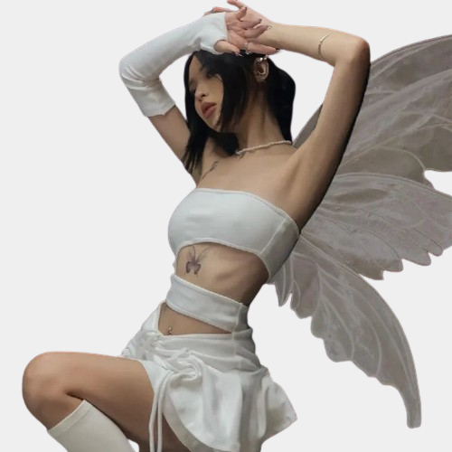 Strapless Cut Out Dress CYBER TECHWEAR® – Cyber Techwear