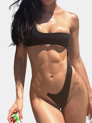 Strappy Cut Out Bodysuit