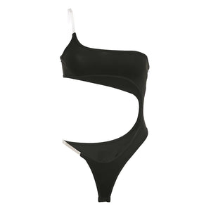 Strappy Cut Out Bodysuit