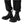 Street Black Boots Men - product view on white background