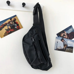 street diagonal Crossbody Sling Bag