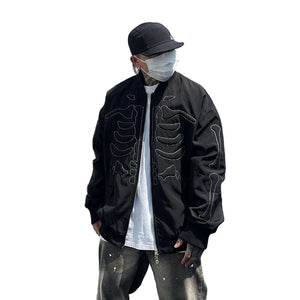 Street Embroidery Techwear Jacket