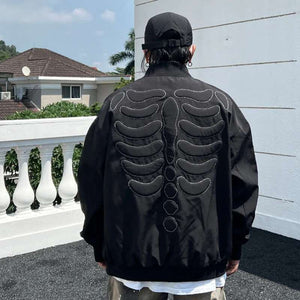 Street Embroidery Techwear Jacket