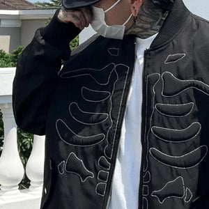 Street Embroidery Techwear Jacket