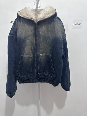 Street Waste Land Cotton Coats