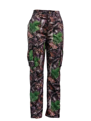 Street Y2K Camo Cargo Pants