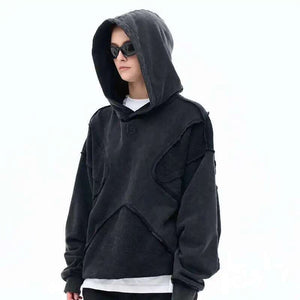 Streetwear Cotton Cyberpunk Hoodie