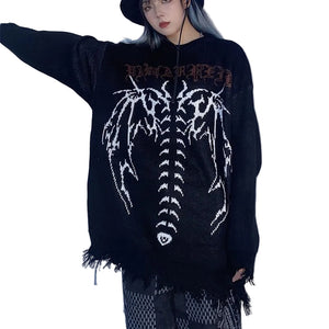 Streetwear Knitted Y2K Top
