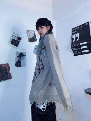 Streetwear Knitted Y2K Top