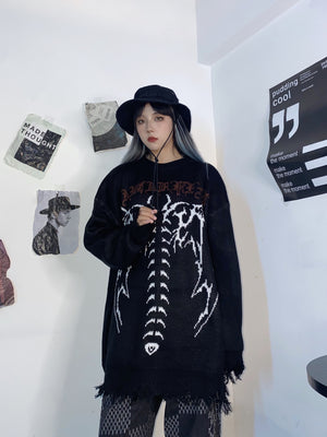 Streetwear Knitted Y2K Top