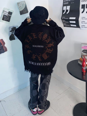 Streetwear Knitted Y2K Top