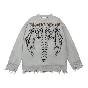 Streetwear Knitted Y2K Top