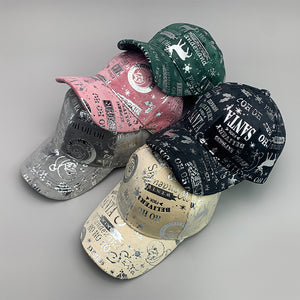 Streetwear Reflective Y2K Caps