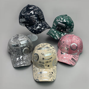 Streetwear Reflective Y2K Caps
