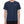 Navy Blue training t-shirt worn front view on a white background, white wordmark on the chest